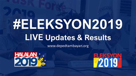 Halalan 2019 Philippine Election Results .